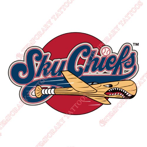 Syracuse Chiefs Customize Temporary Tattoos Stickers NO.8024